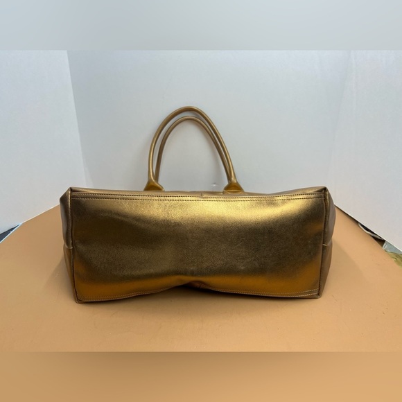 GAP tote bag metallic gold - Picture 3 of 8